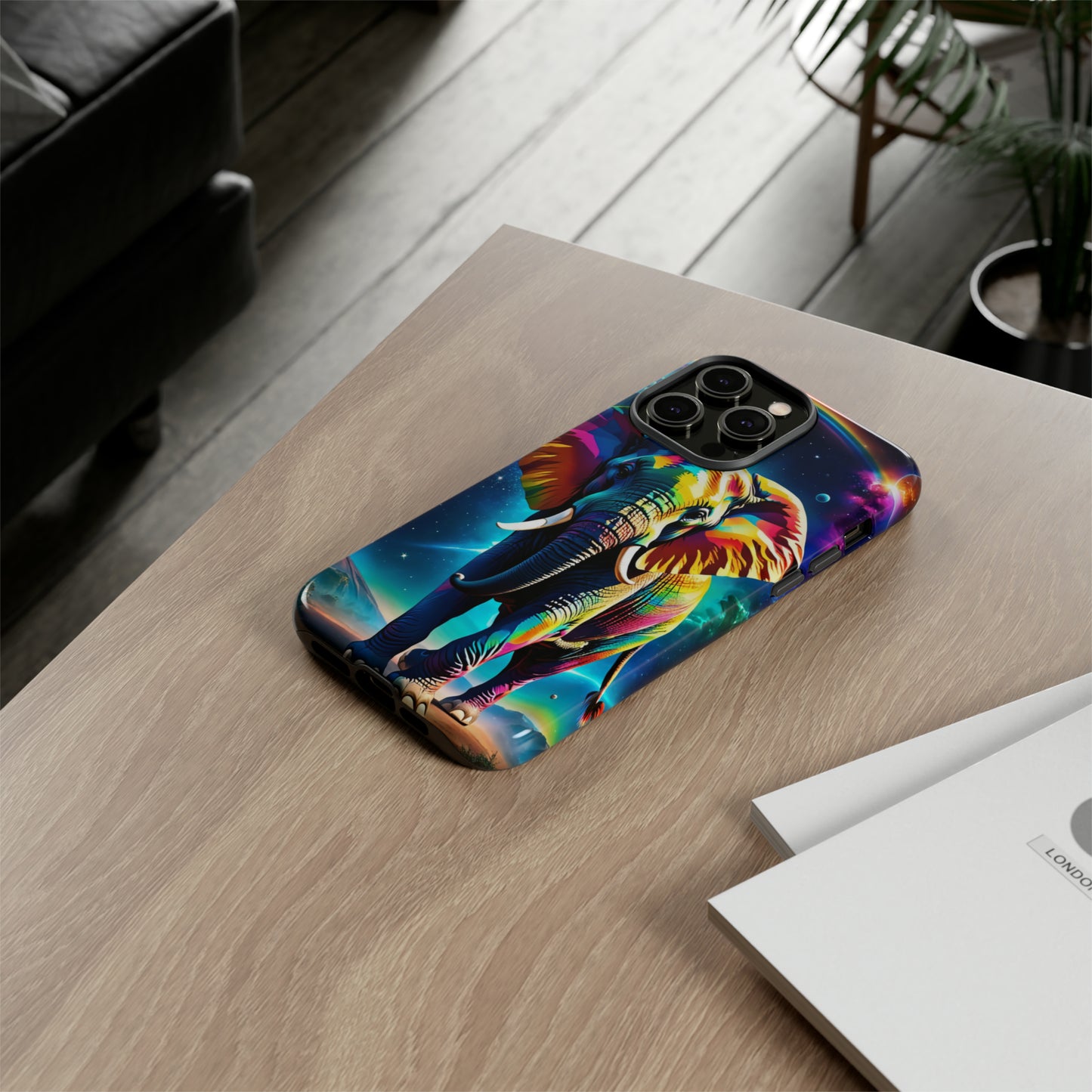 Psychedelic Elephant Tough Case