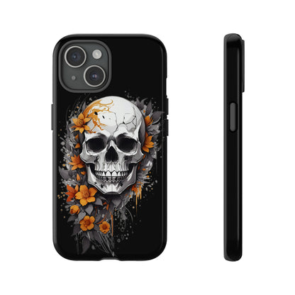 Skulls and Flowers Tough Case