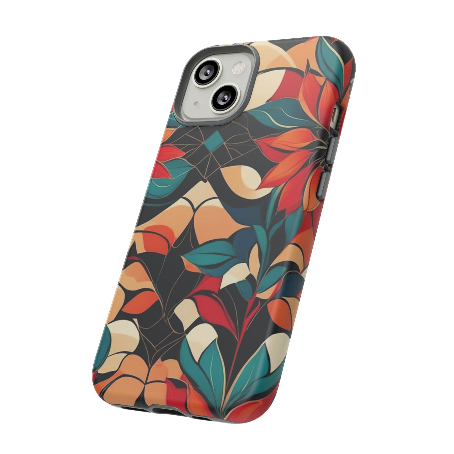 Flower Pattern Art Design Tough Case