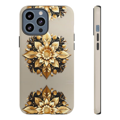 Golden Flower Tough Case