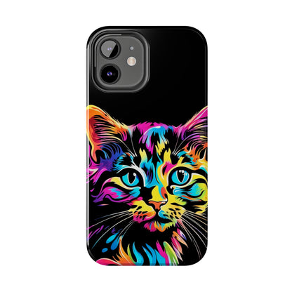 Psychedelic Cat Tough Case