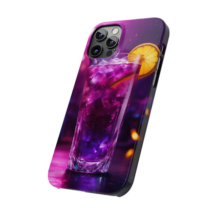 Purple Drink Slim Phone Case - Colorwink