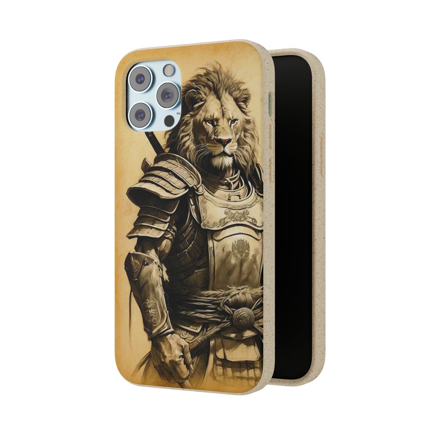 Lion Samurai Biodegradable Case