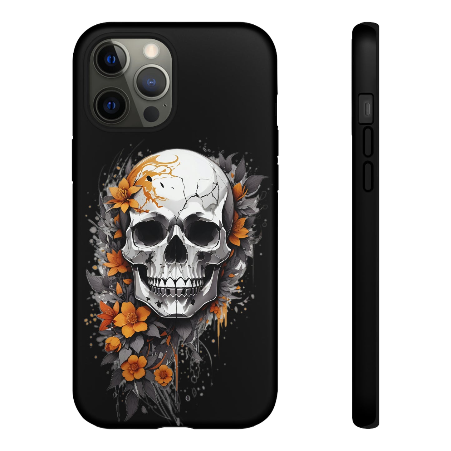 Skulls and Flowers Tough Case