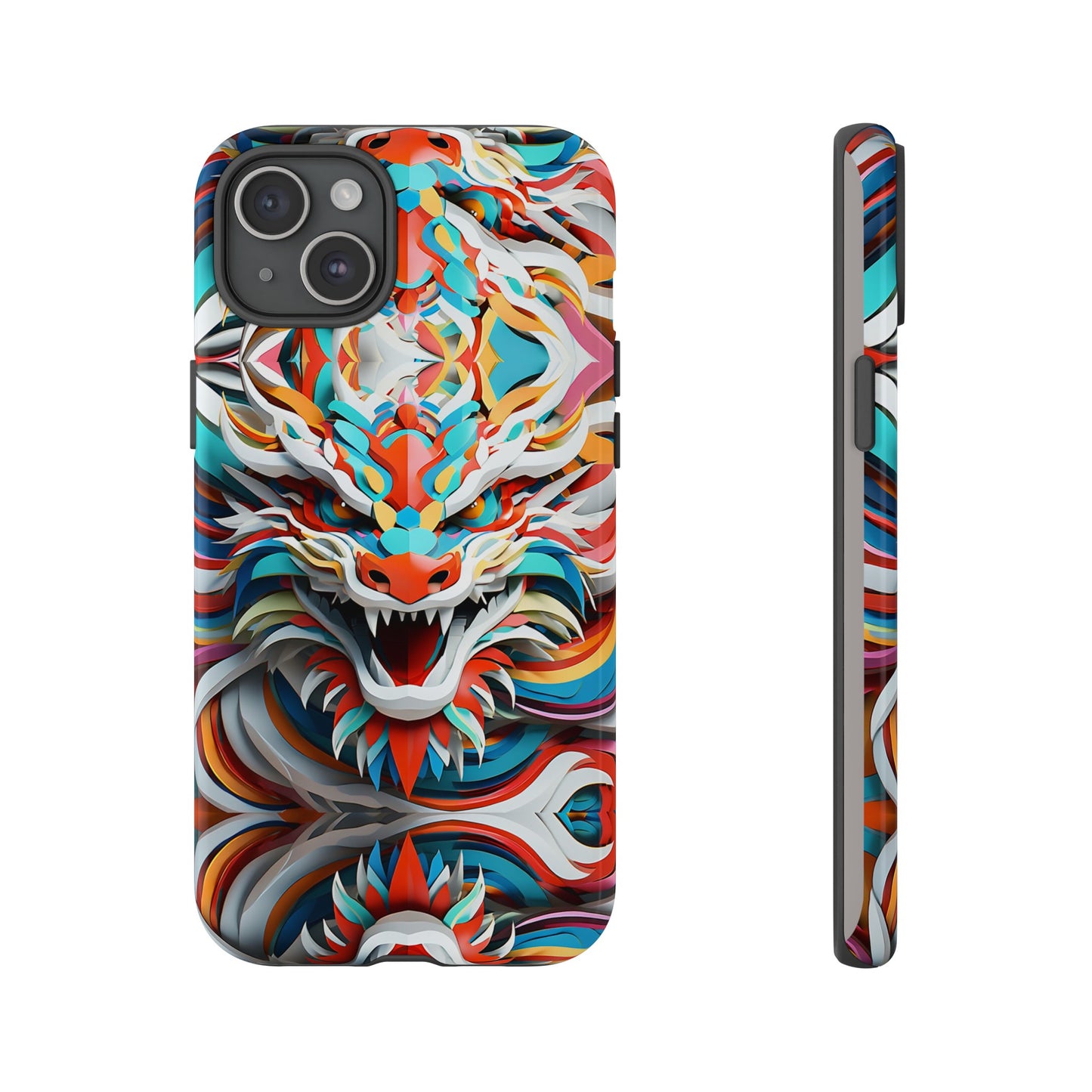 Colored Dragon Tough Case