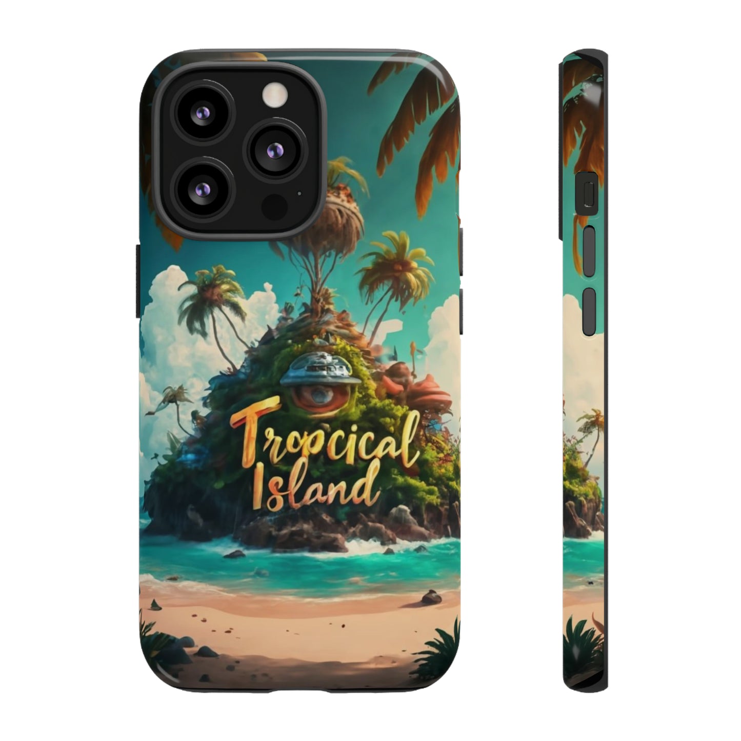 Tropical Island Tough Case