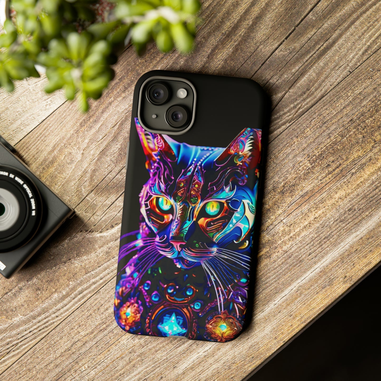 Psychedelic CAT Tough Case