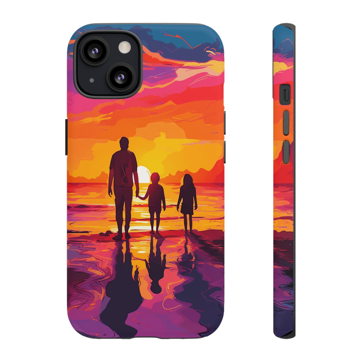 Family Sunset Tough Case