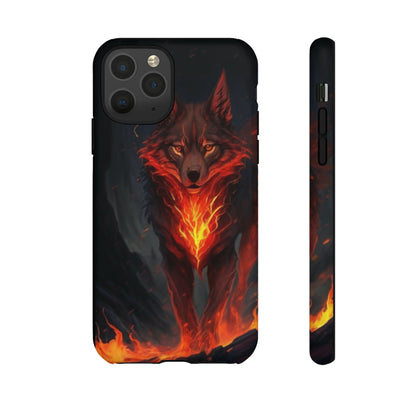 Red Glowing Fox  Tough Case