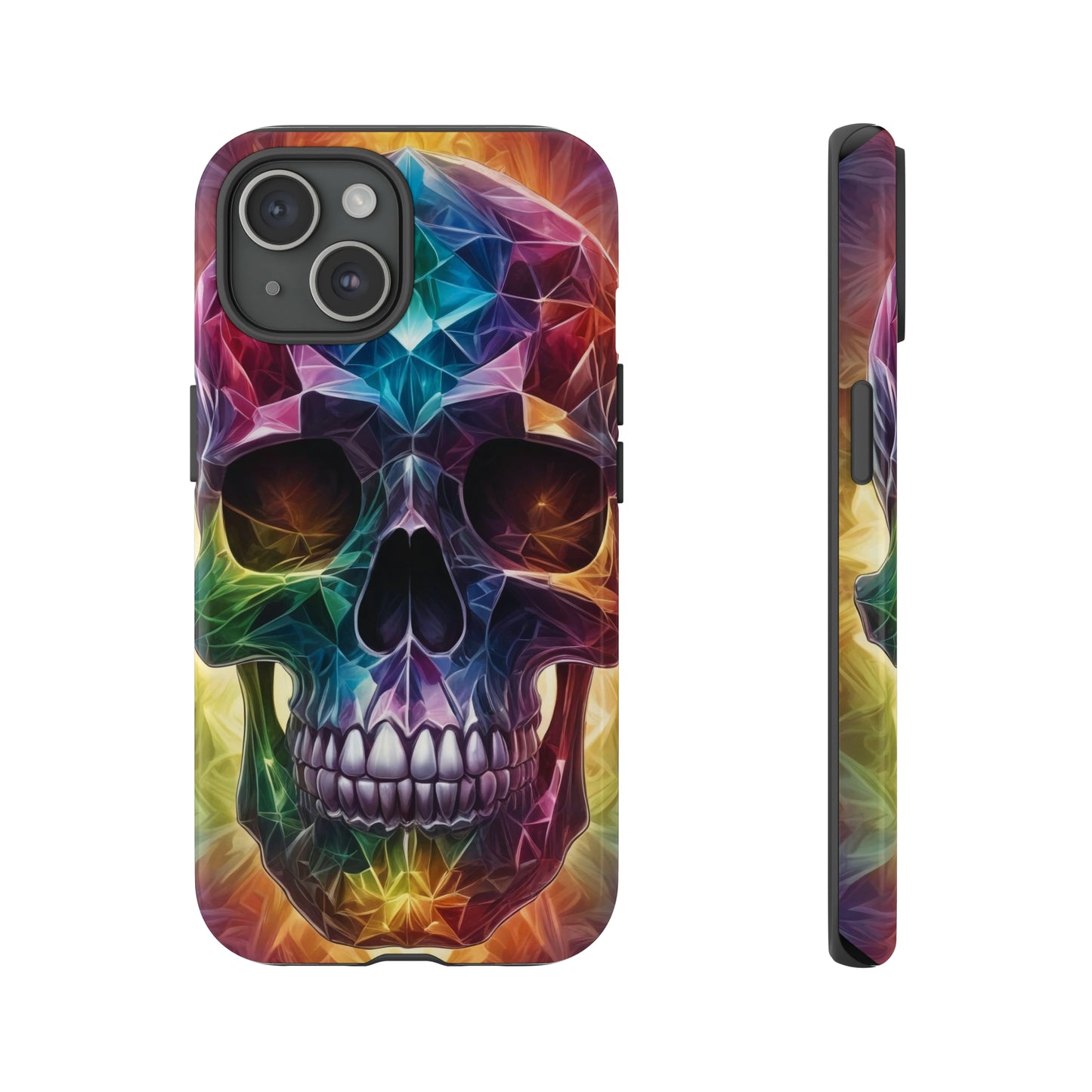 Psychedelic Skull Tough Case