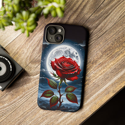 Moonlit Rose Tough Case