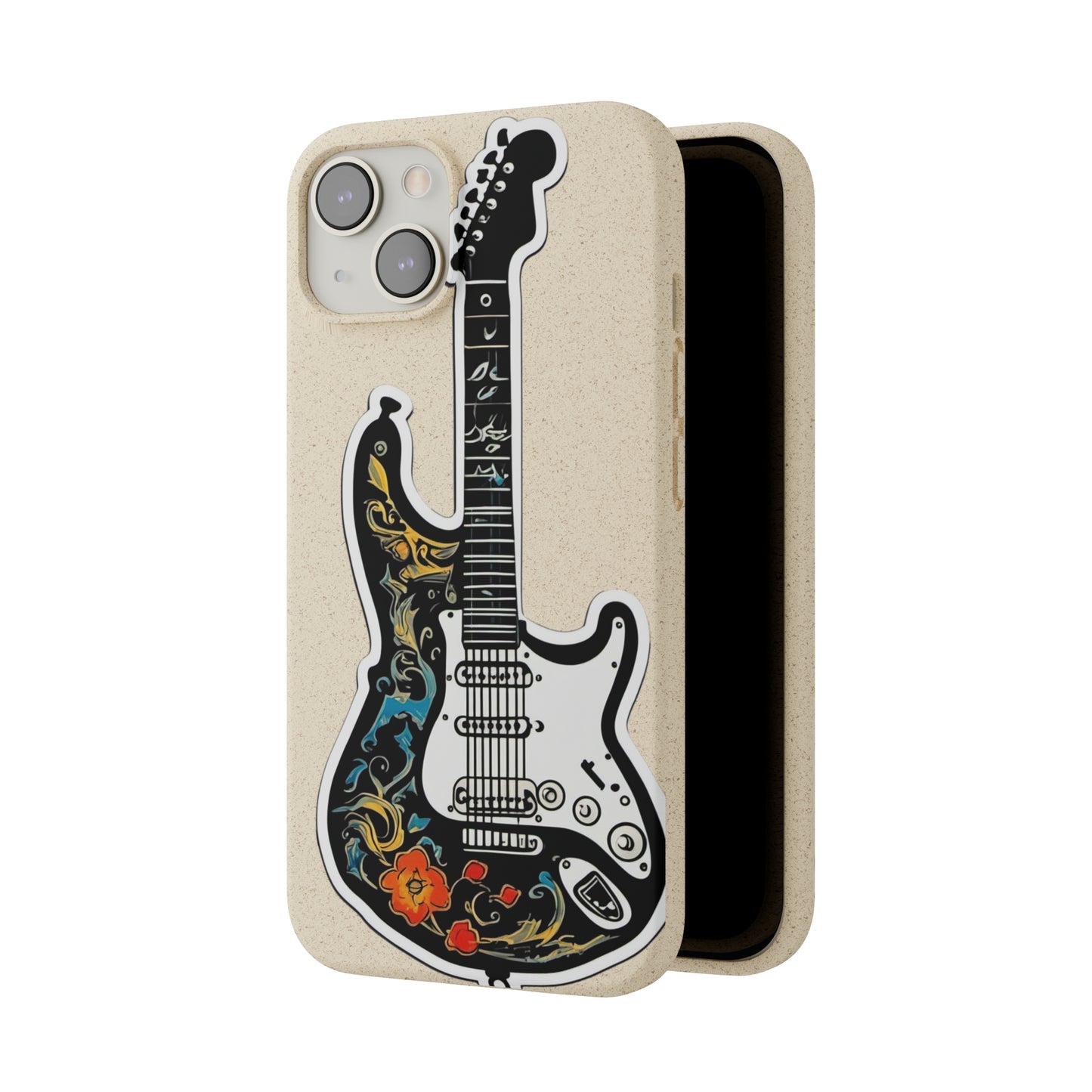 Artistic Guitar Trendy Biodegradable Cases