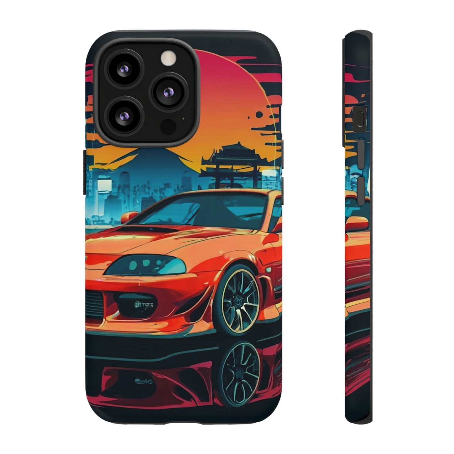 Anime Neon Car Tough Case