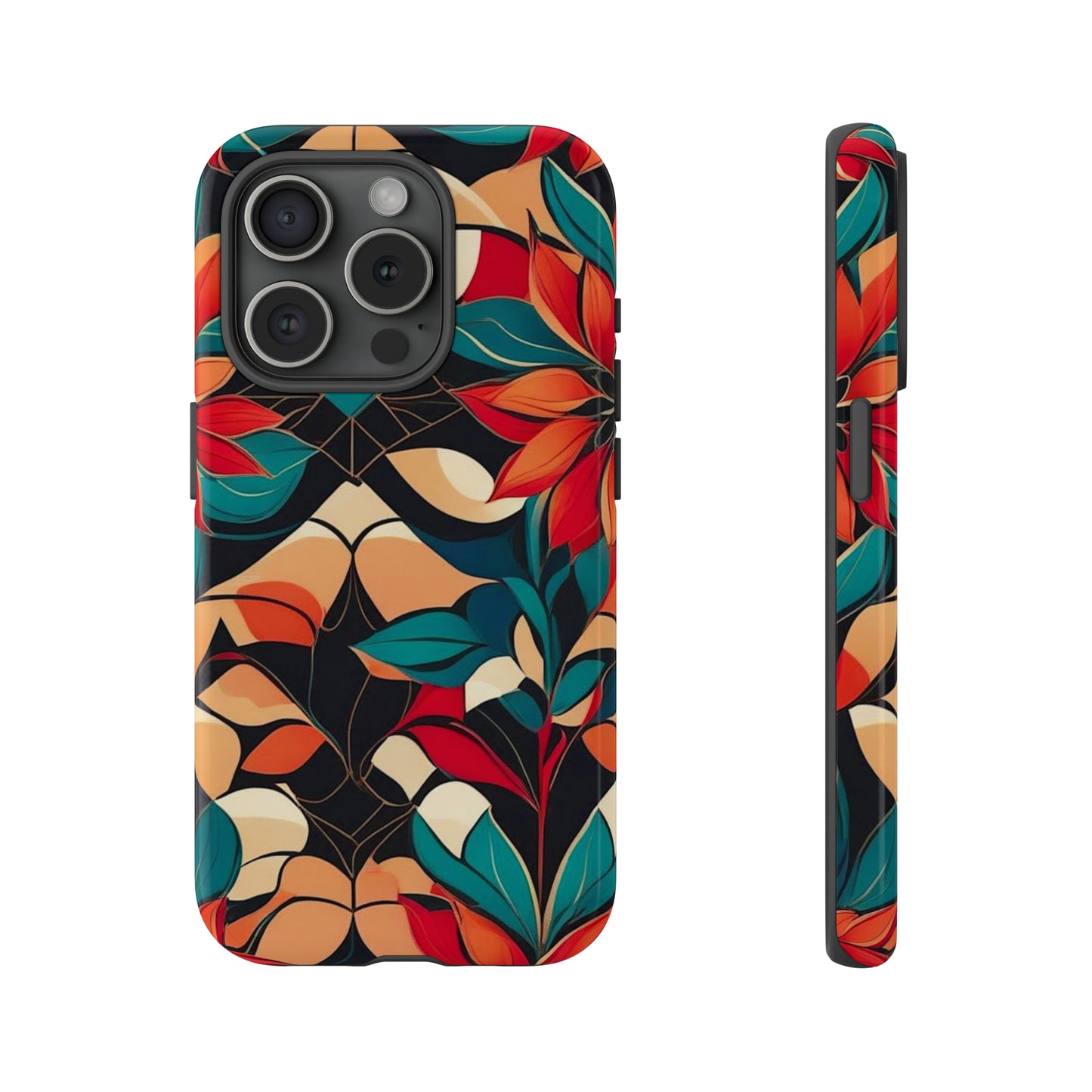 Flower Pattern Art Design Tough Case