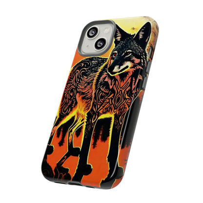 Fiery tail Tough Case