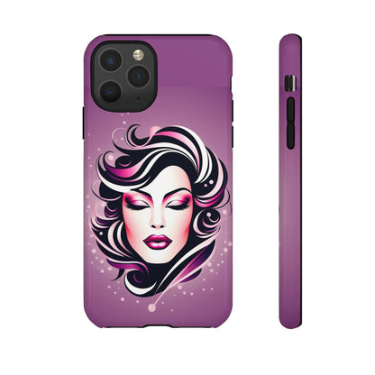 Magenta Lady Tough Case