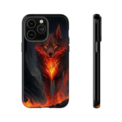 Red Glowing Fox  Tough Case