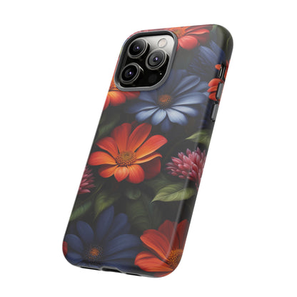 Flame Flowers Tough Case