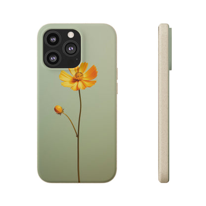 Lone Flower Biodegradable Case