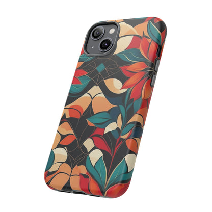 Flower Pattern Art Design Tough Case