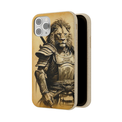 Lion Samurai Biodegradable Case