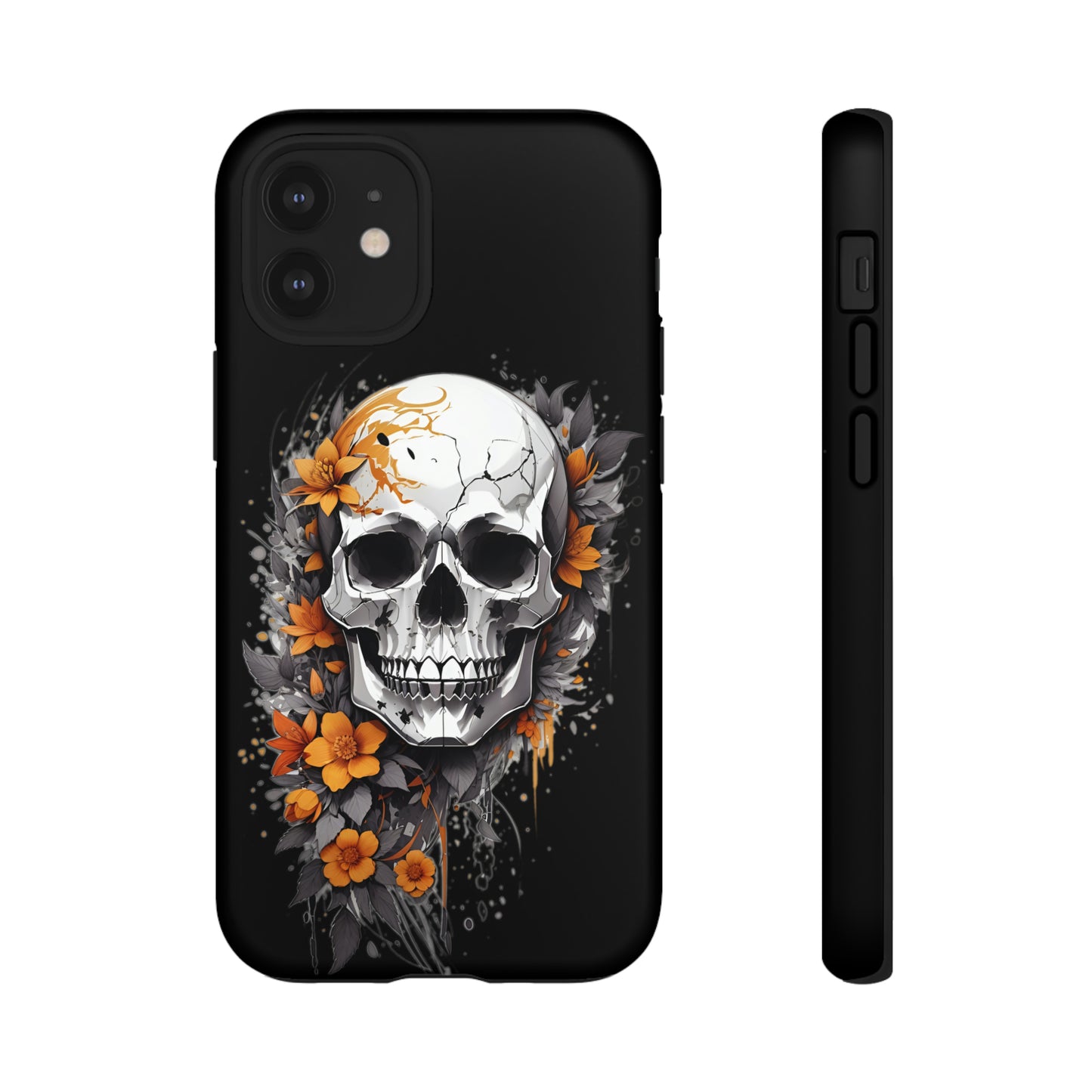 Skulls and Flowers Tough Case