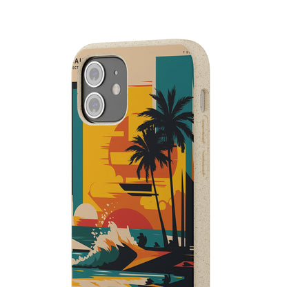 Sunset Mural Biodegradable Case