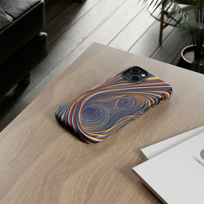 Spiral illusion Pattern Tough Case