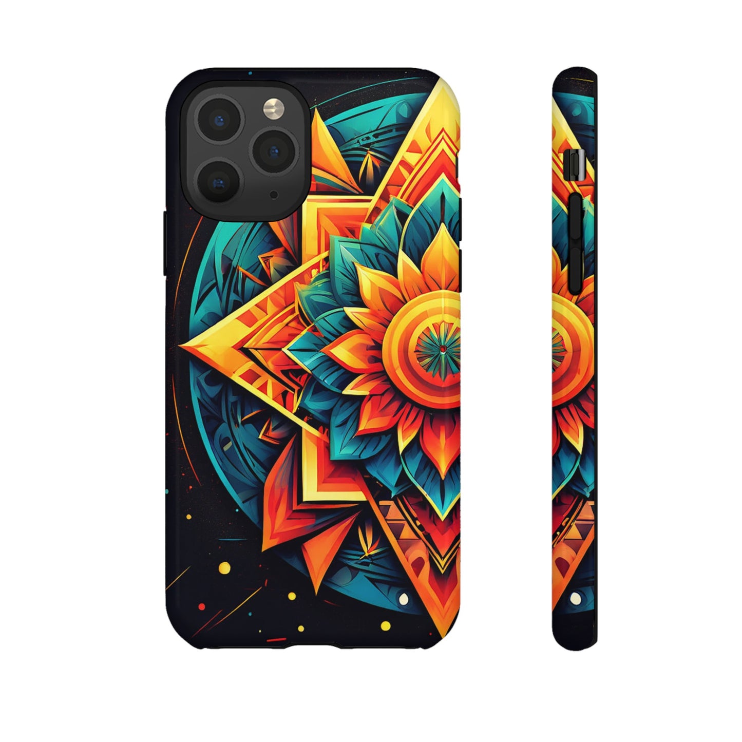 Hemispherical Floral Tough Case