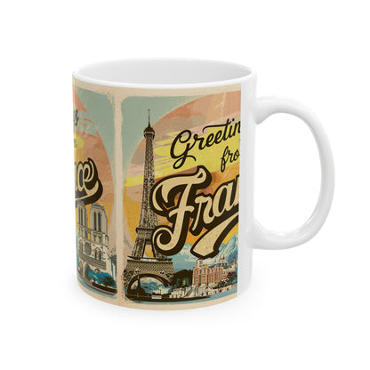 France Greets Coffee Mug