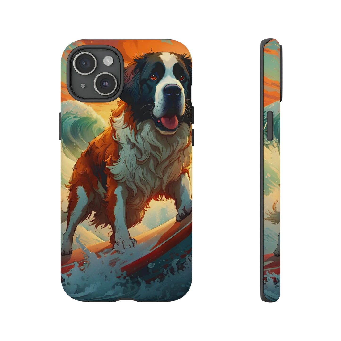 The Dog Surfer Tough Case