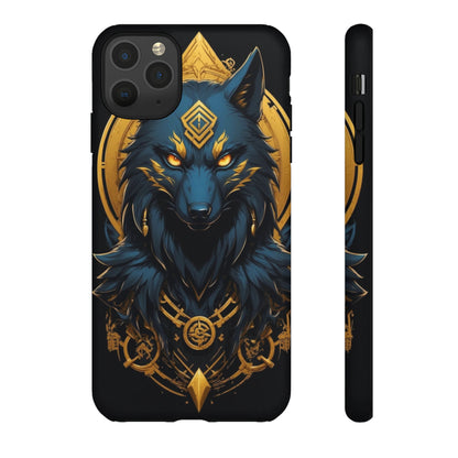 Golden wolf Tough Case