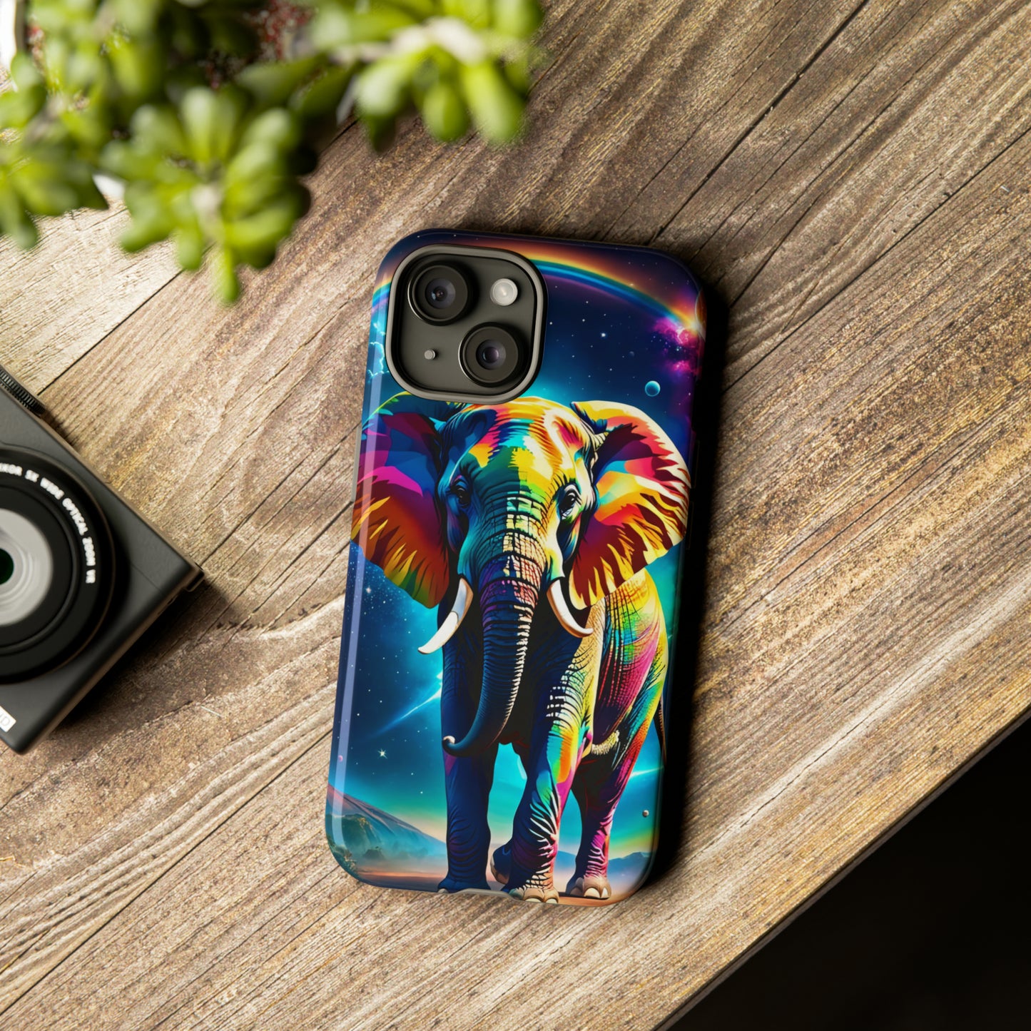 Psychedelic Elephant Tough Case