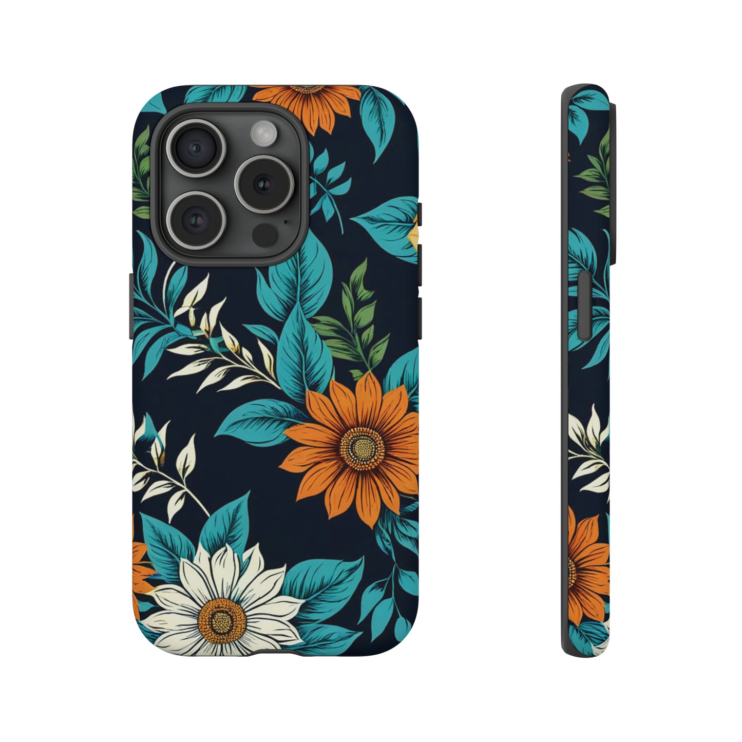 Flower Designs Pattern Tough Case