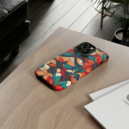 Flower Pattern Art Design Tough Case