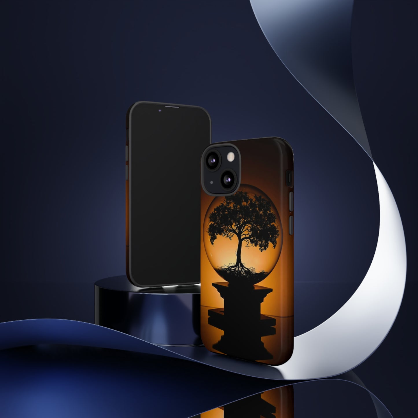 Tree yellow Art Tough Case