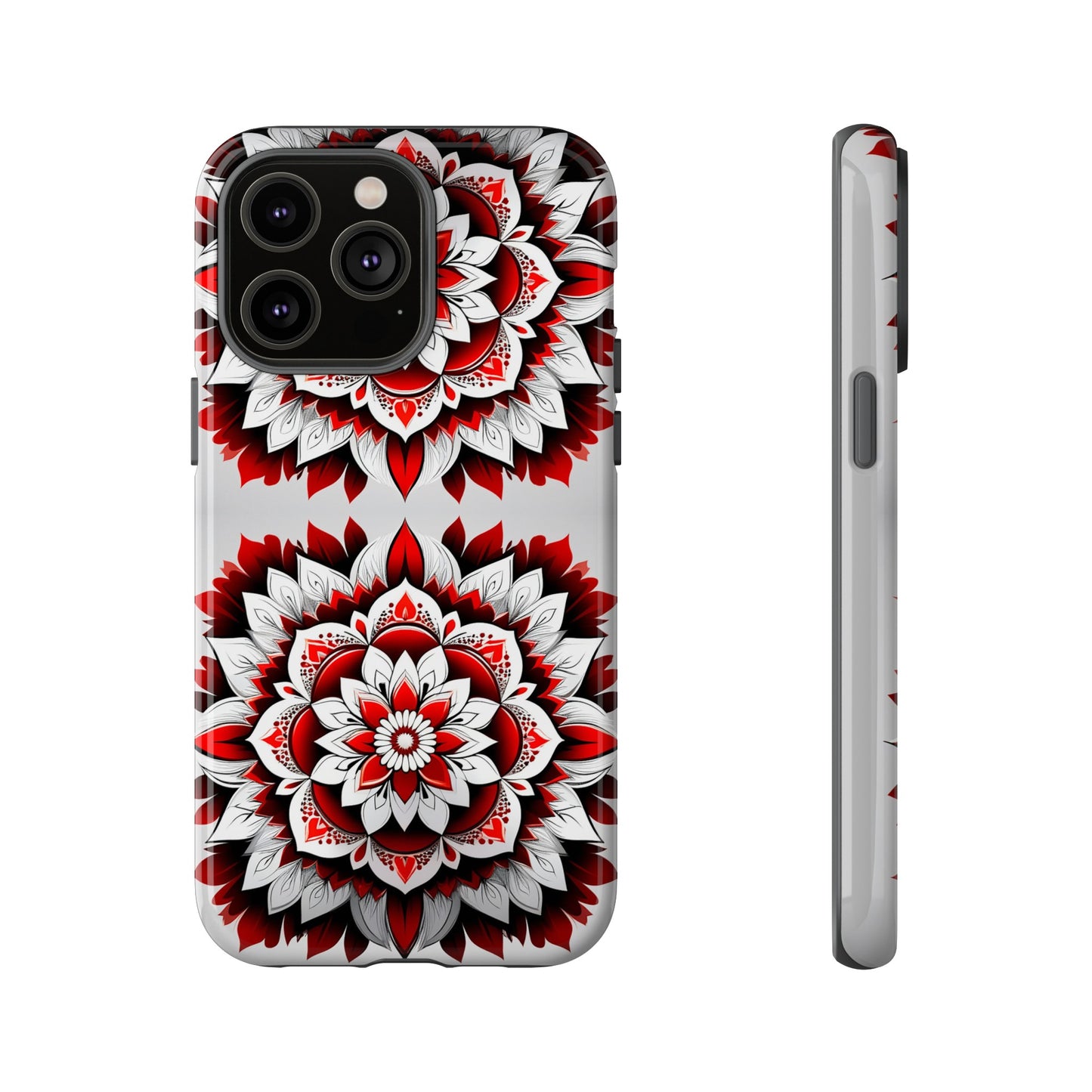 Flower Symmetry Pattern Tough Case