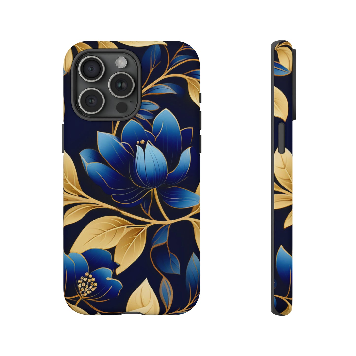 Blue Design Pattern Tough Case