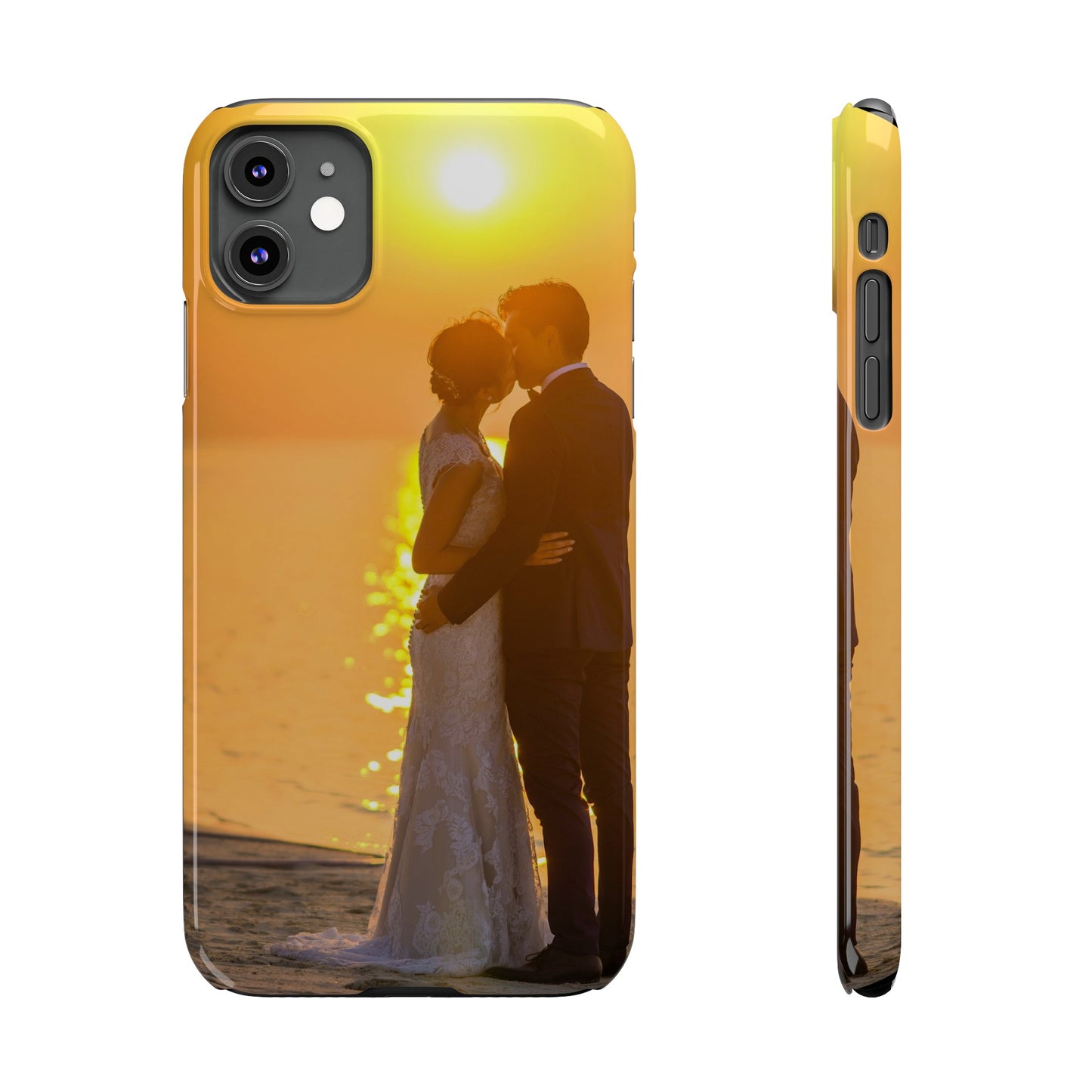 Just Married Slim Phone Case