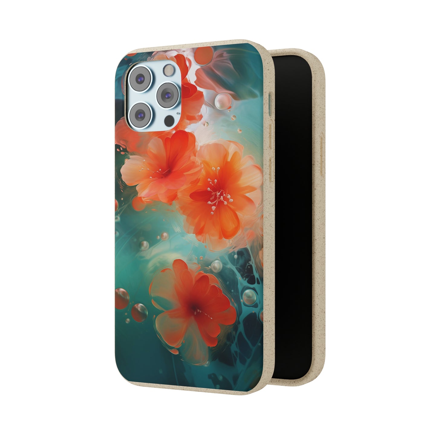 Flower painting Biodegradable Case