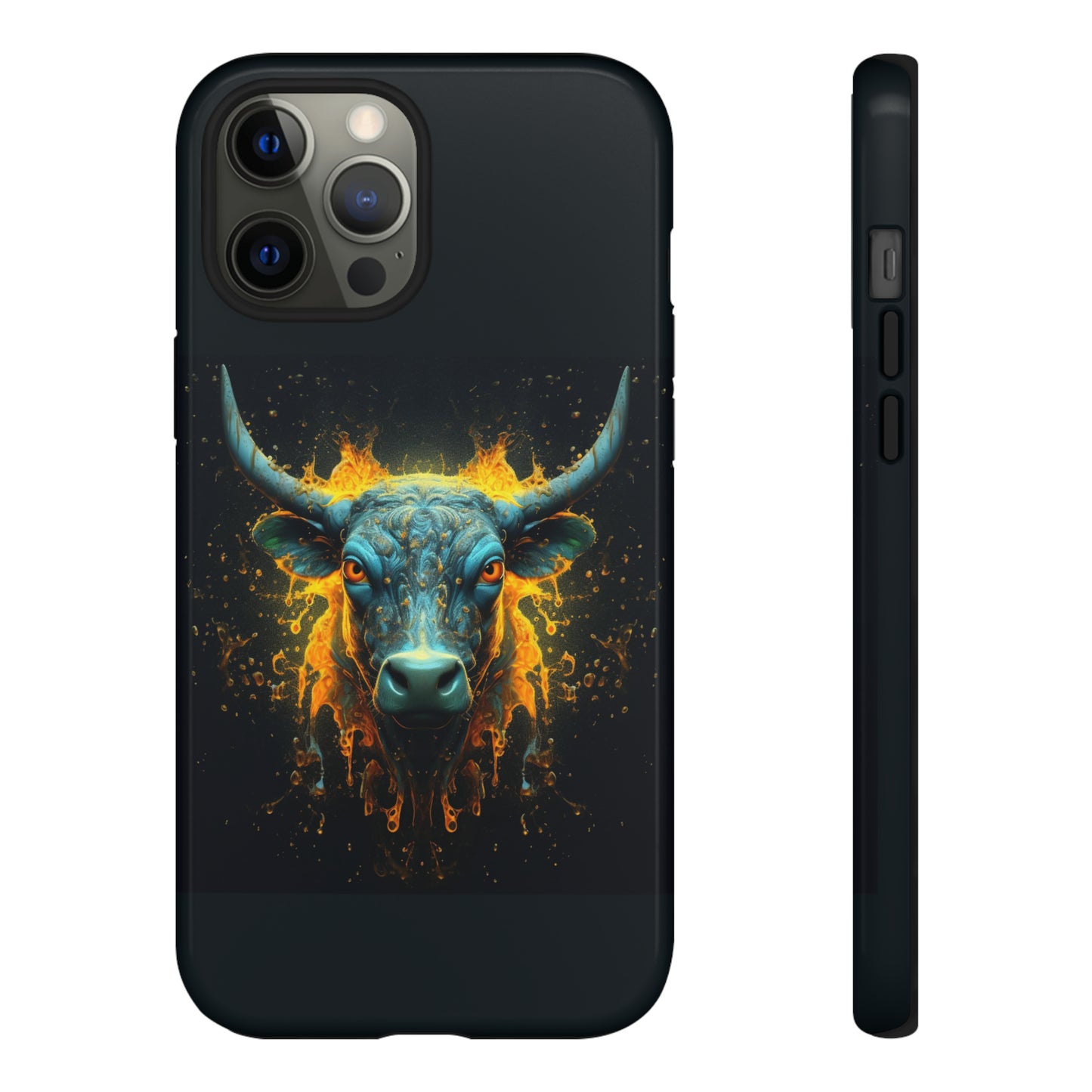 Bull Face Yellow Tough Case