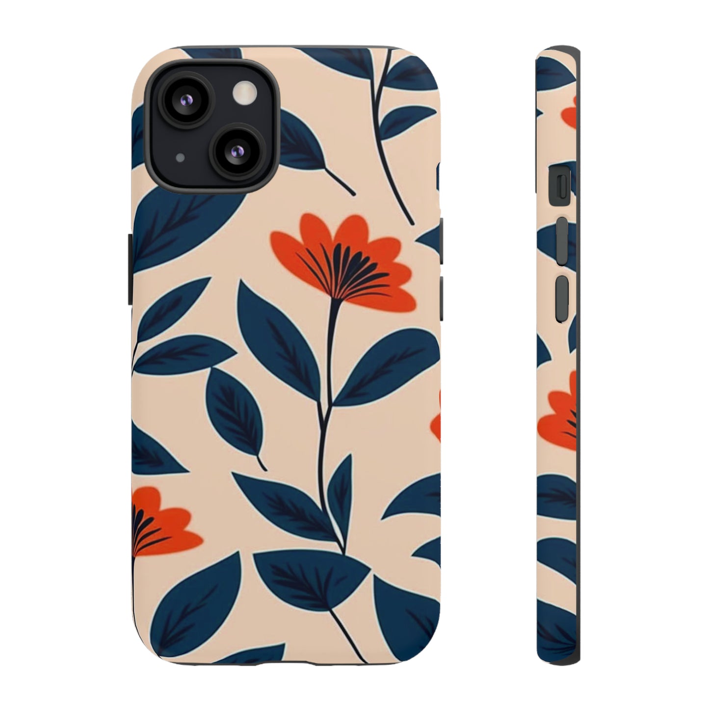 Floral Pattern Tough Case