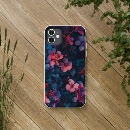 Beautiful Flowers Biodegradable Case