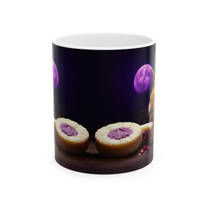 Rabbit Blue Moon Coffee Mug