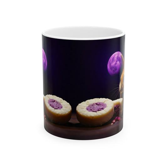 Rabbit Blue Moon Coffee Mug