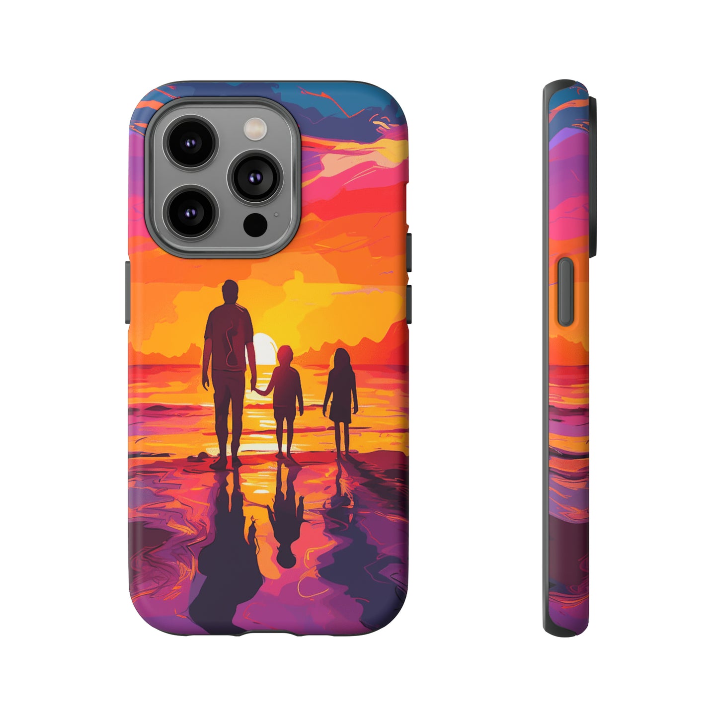 Family Sunset Tough Case