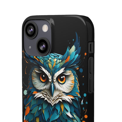 Blue Owl Snap Case - Colorwink