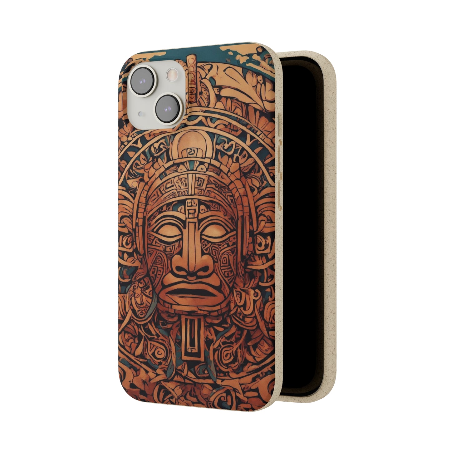 Marquesan Tattoo Style Biodegradable Case