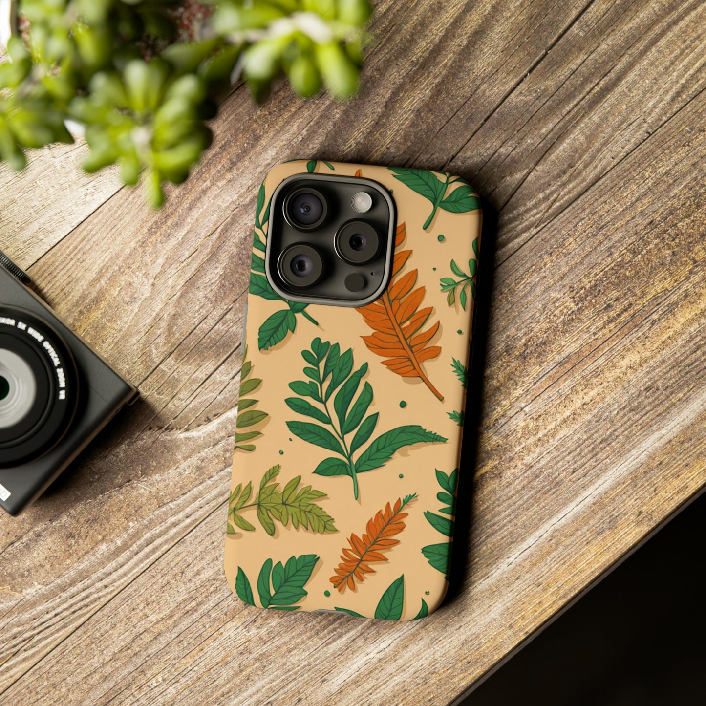 Feather Pattern Tough Case