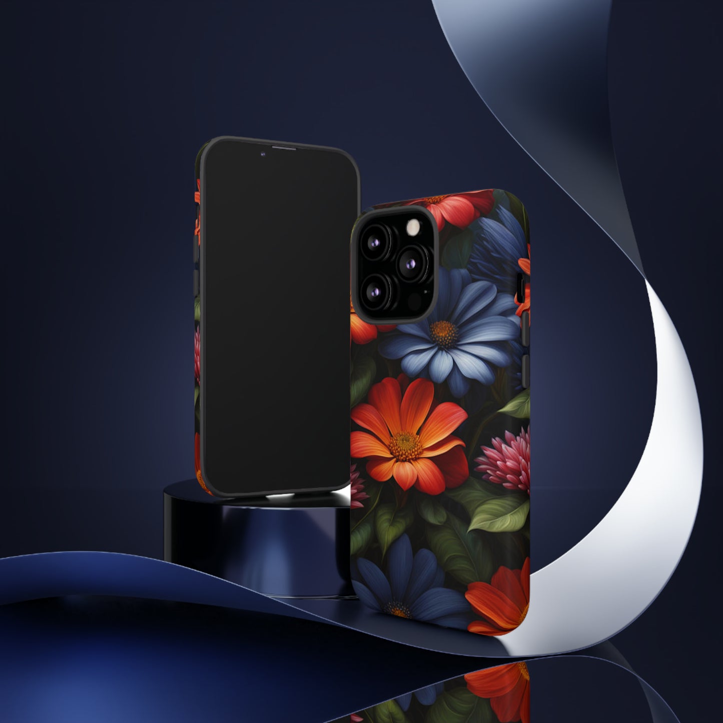 Flower Design Art Tough Case